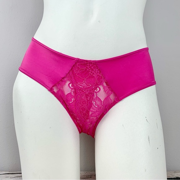 NWT Small Victoria’s Secret Crotchless Panty Panties Vs Lingerie Pink Fairy Sexy - Picture 2 of 8